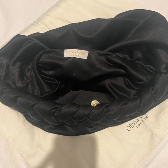 Olivia Wolfe London Custom Silk Purse in Black - Picture 4 of 6